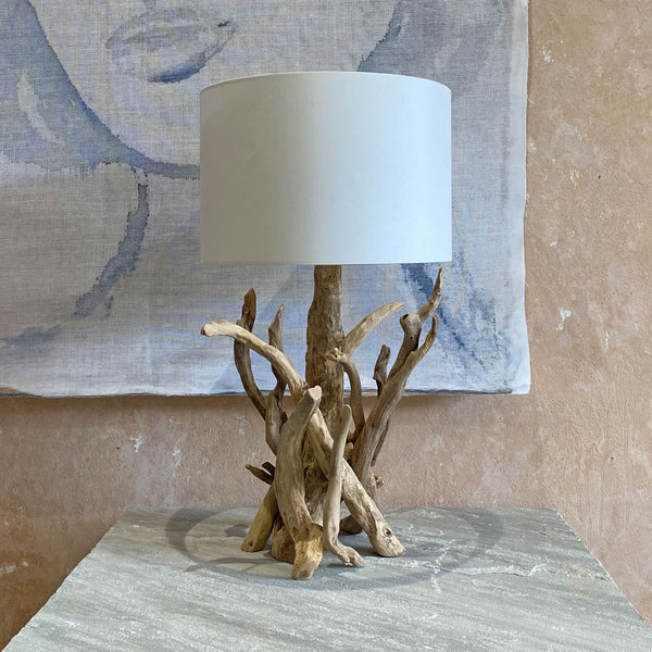 H35cm Branched Natural Driftwood Table Lamp