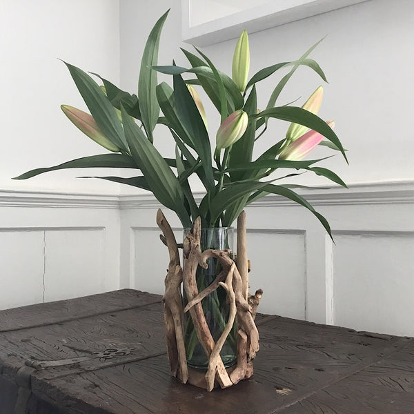 Natural Driftwood Vase