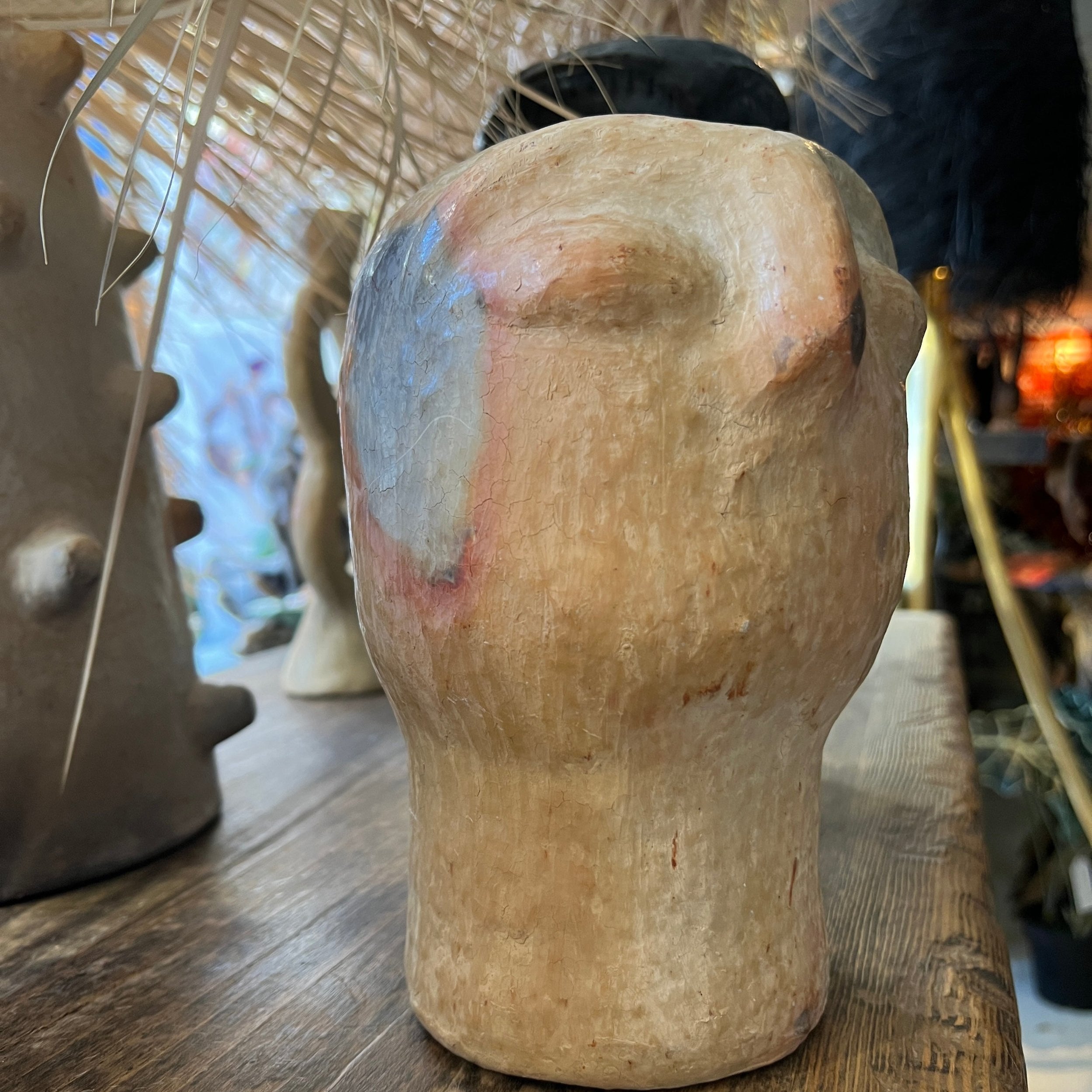 Berber Small Face Sculpture Doris Brixham