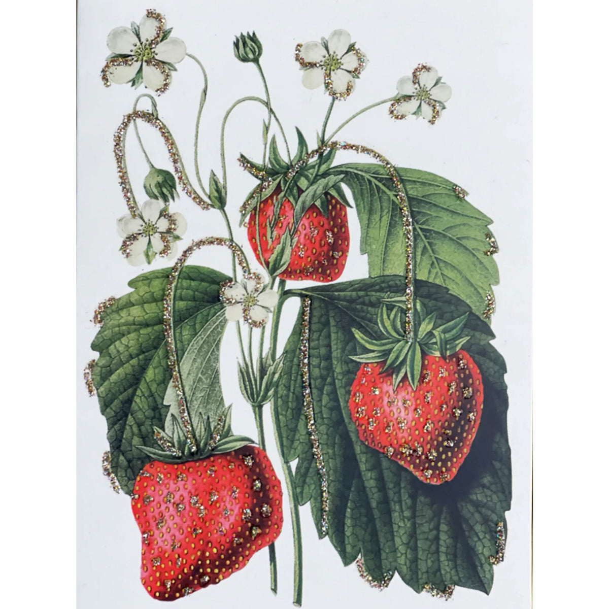 Strawberry Greeting Card – Doris Brixham