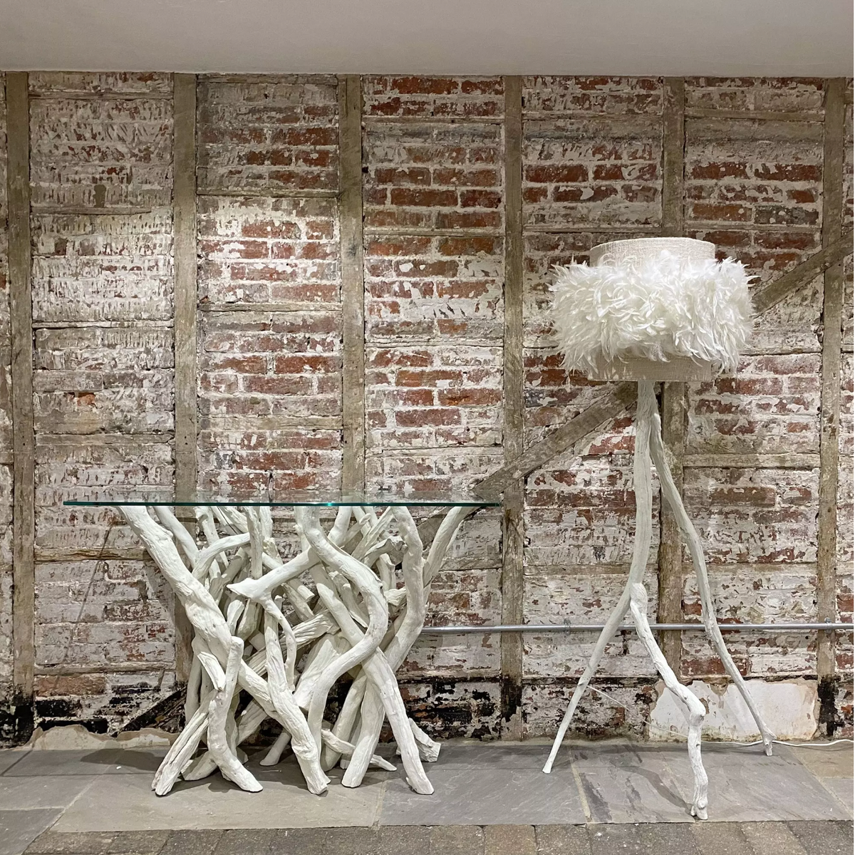Driftwood entry table deals