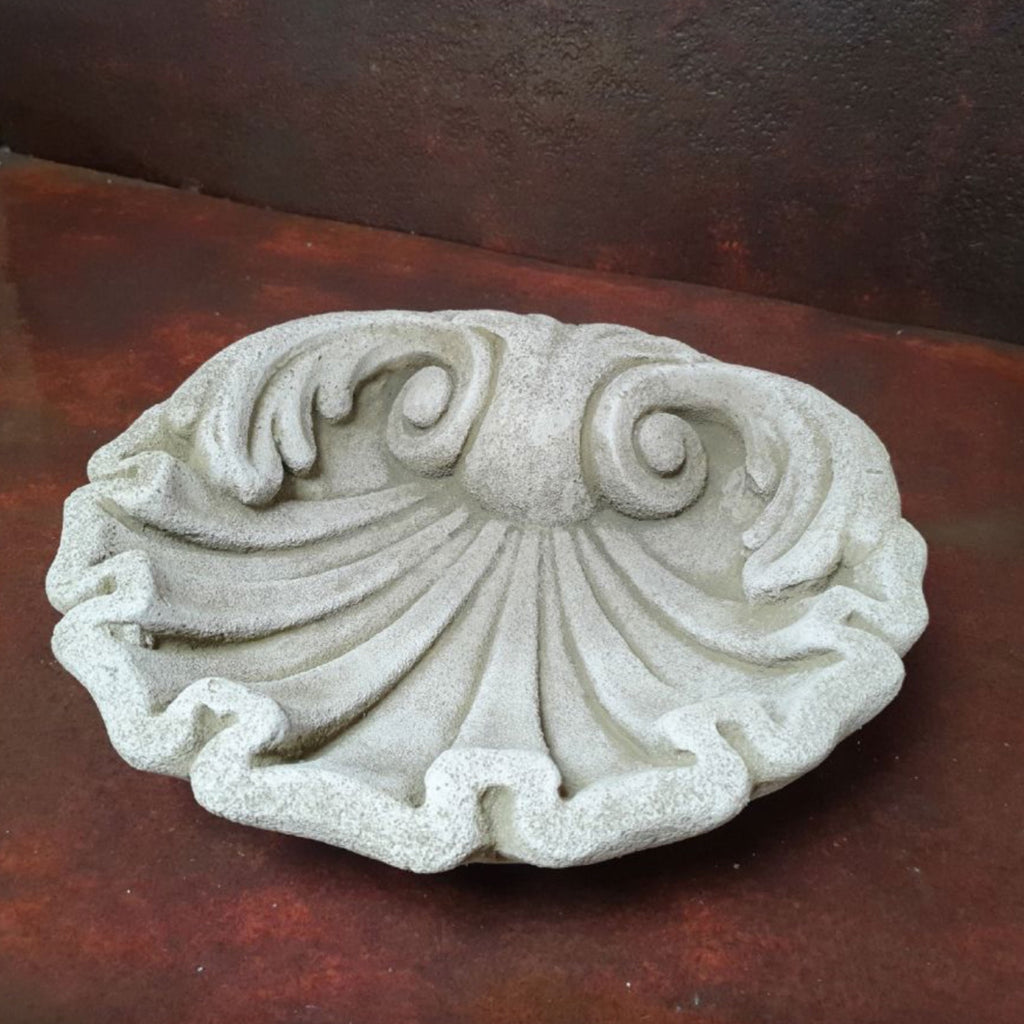 Stone Baroque Bird Dish