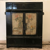 Black Lacquered Mini Cabinet B