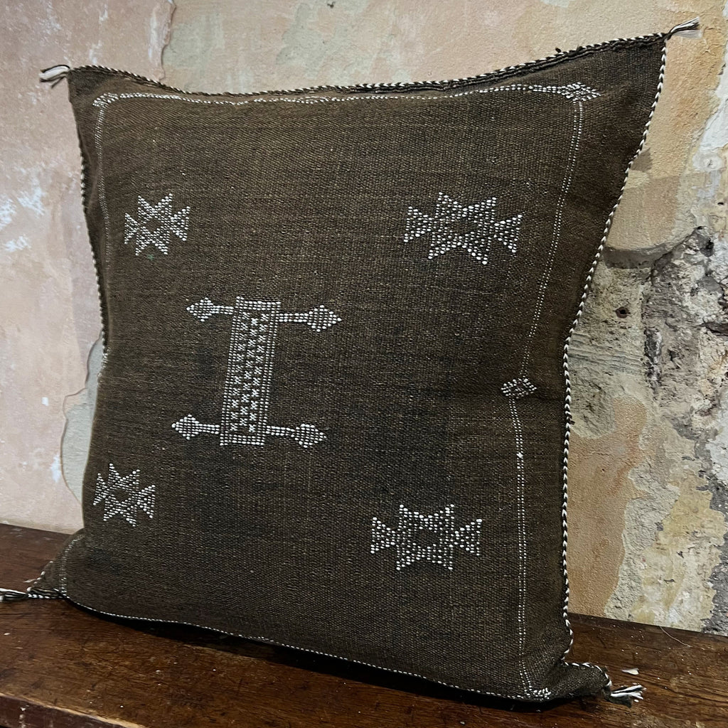 ESPRESSO Cacti Silk Cushion