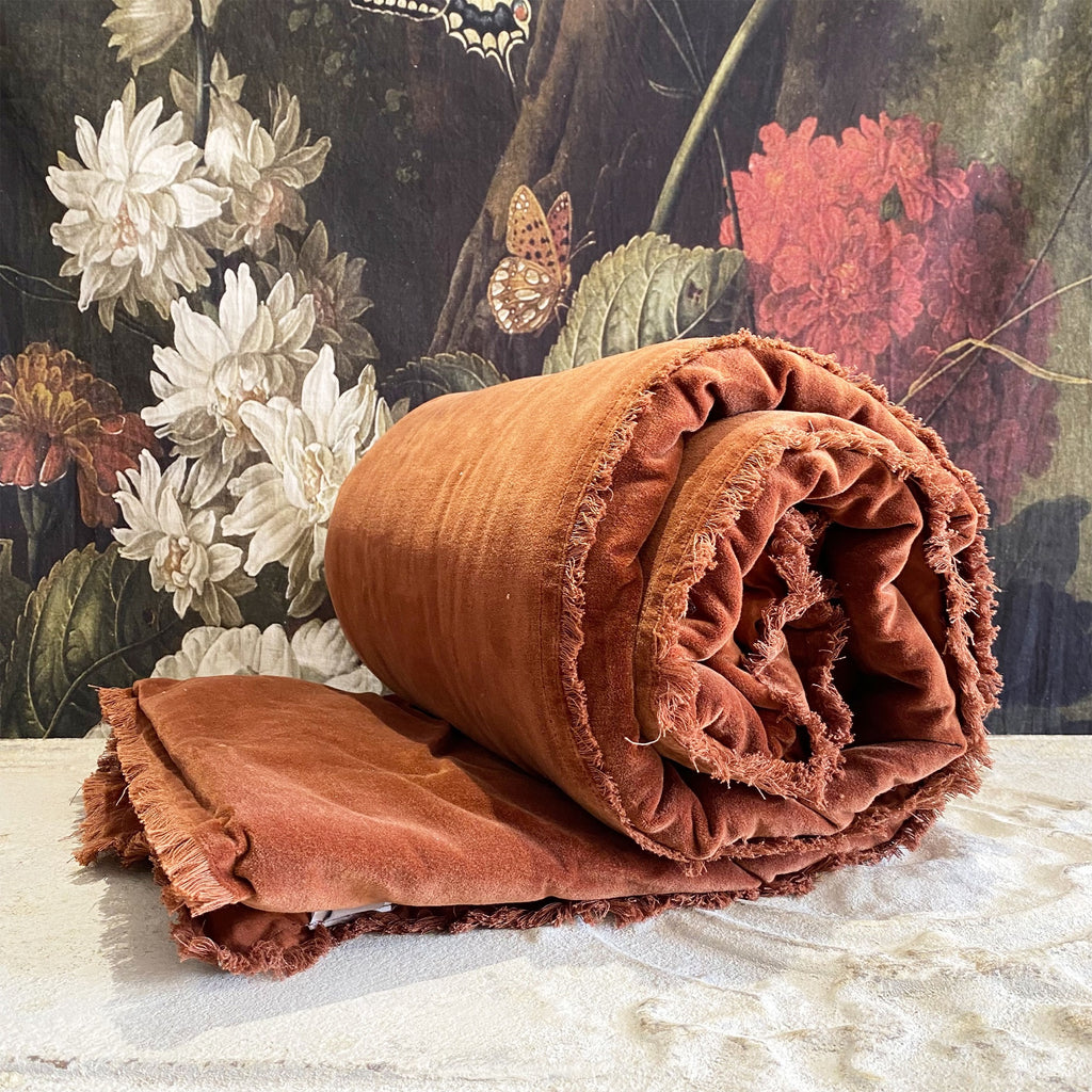 FARA CARAMEL Throw 135 x 200