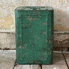 Vintage Green Lidded Storage Container