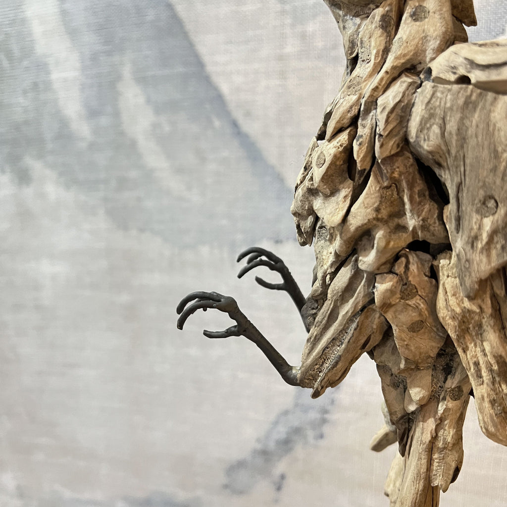 Thirsty Hummingbird Sculpture