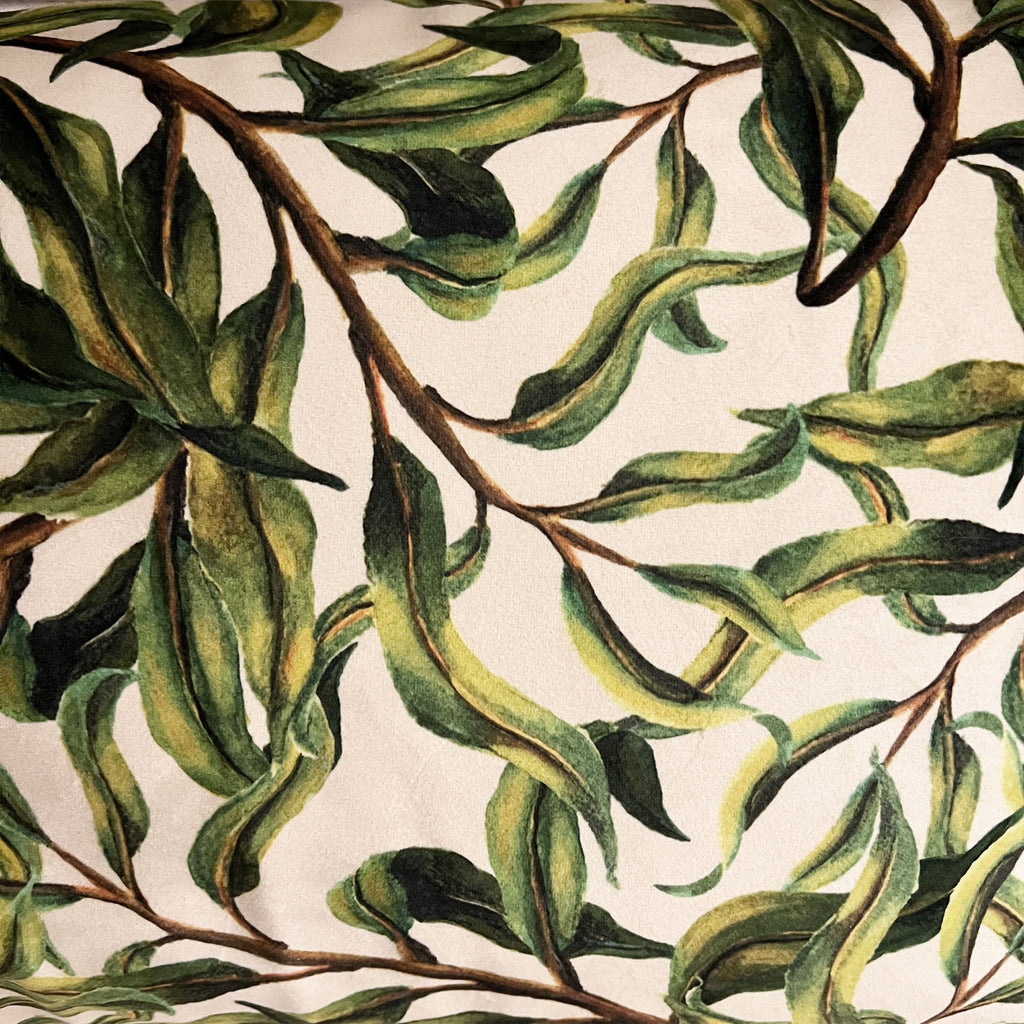 GREEN LEAVES Cushion 40cm X 80cm