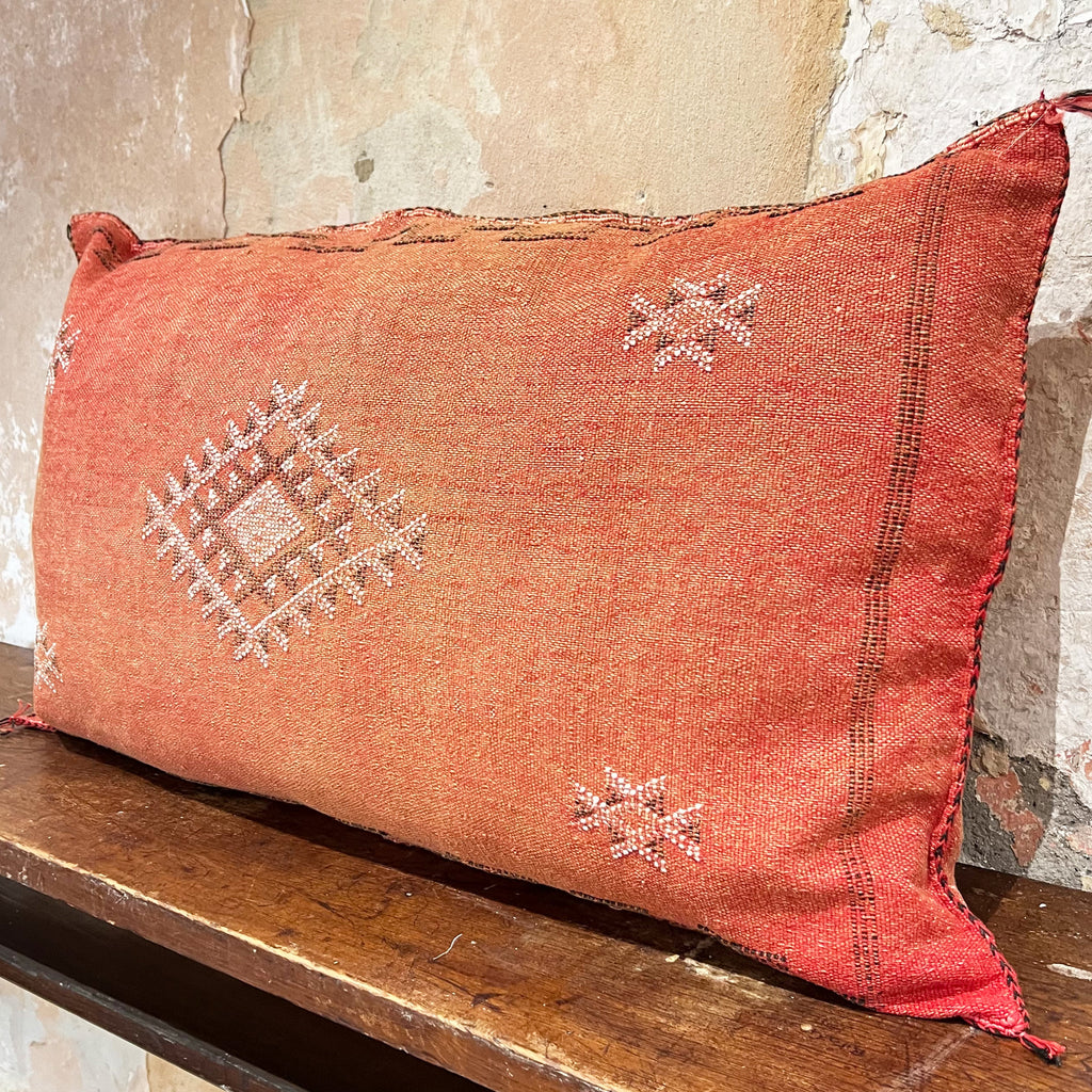 Mandarin Cacti Silk Cushion 50cm x 100cm
