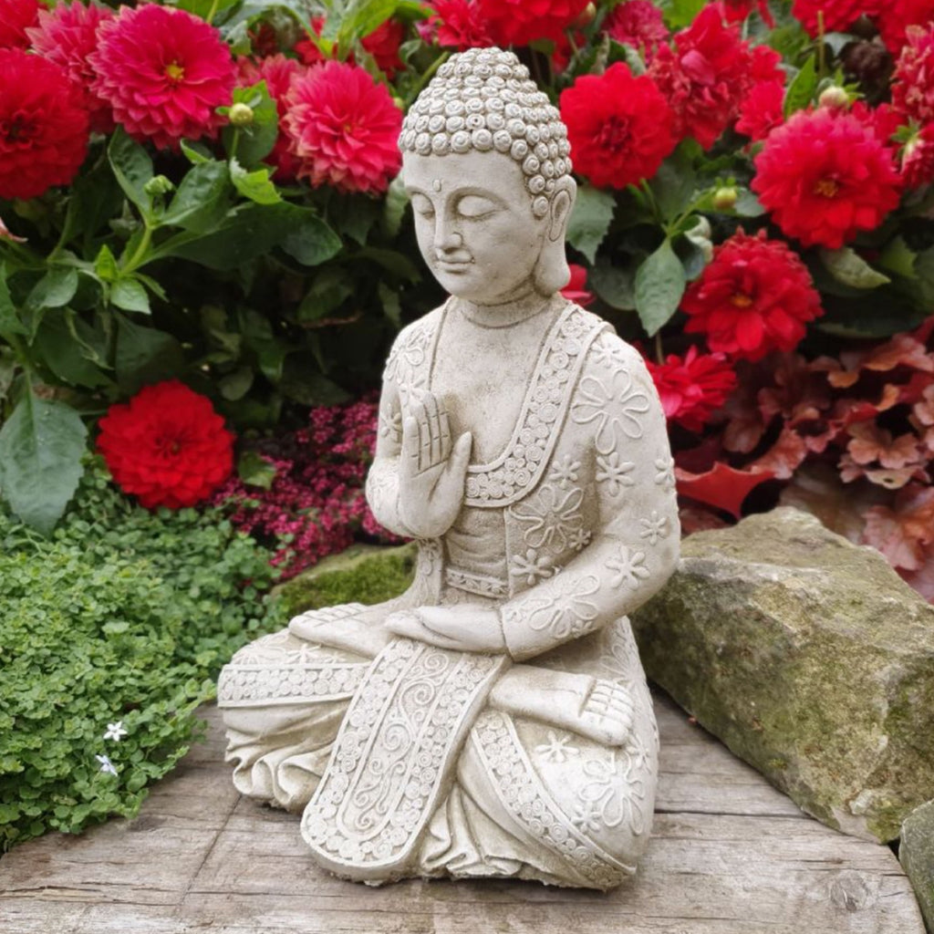 Stone Meditating Buddha