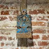Vintage Indian Painted Wall Bracket