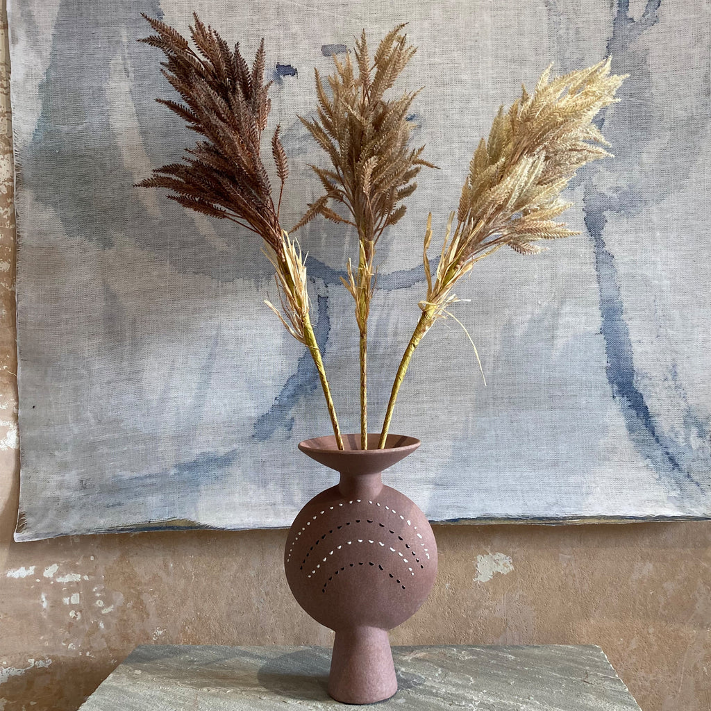 Tall Roussillon Deco Vase