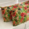 RED POPPY Cushion 40cm x 80cm