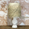 Handmade Clay Face Table Lamp
