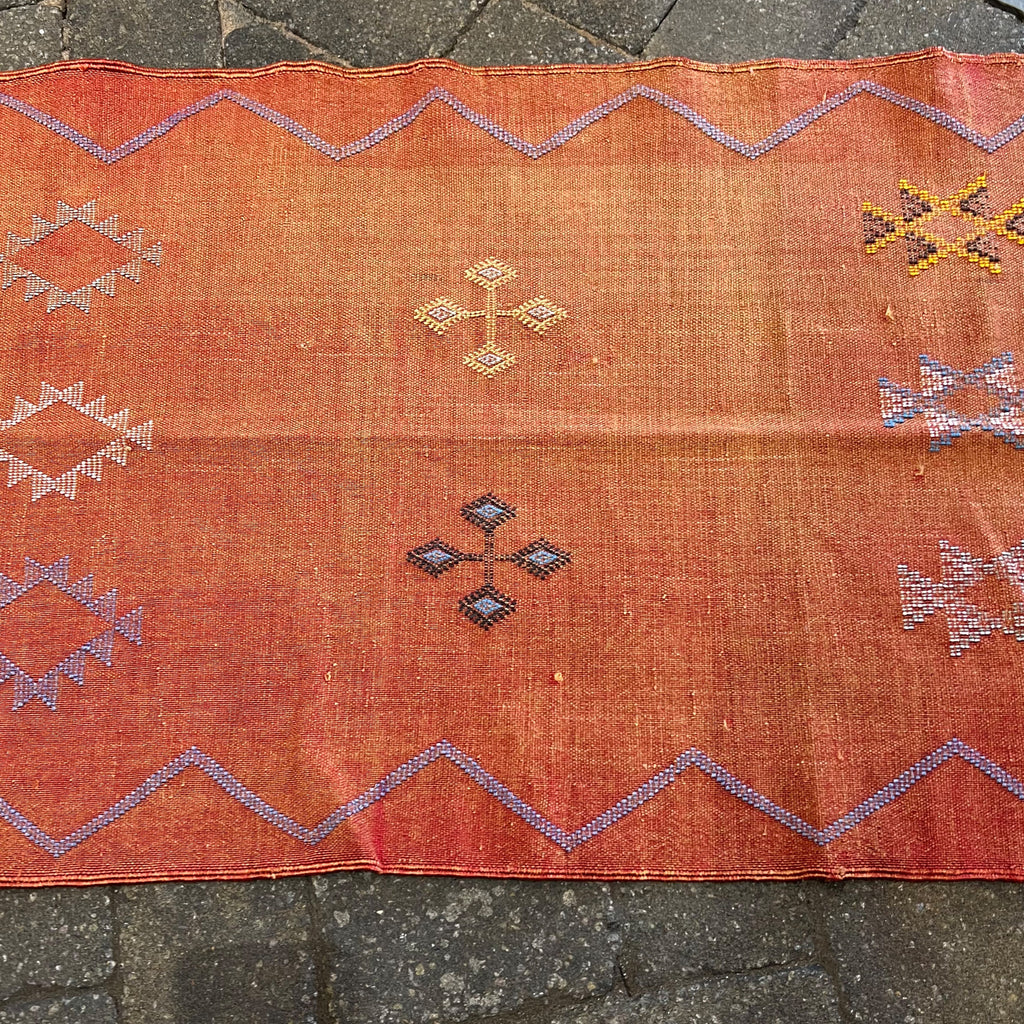 Sunset Cacti Silk Runner 65cm x 265cm