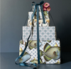 Blue Fish Gift Wrap