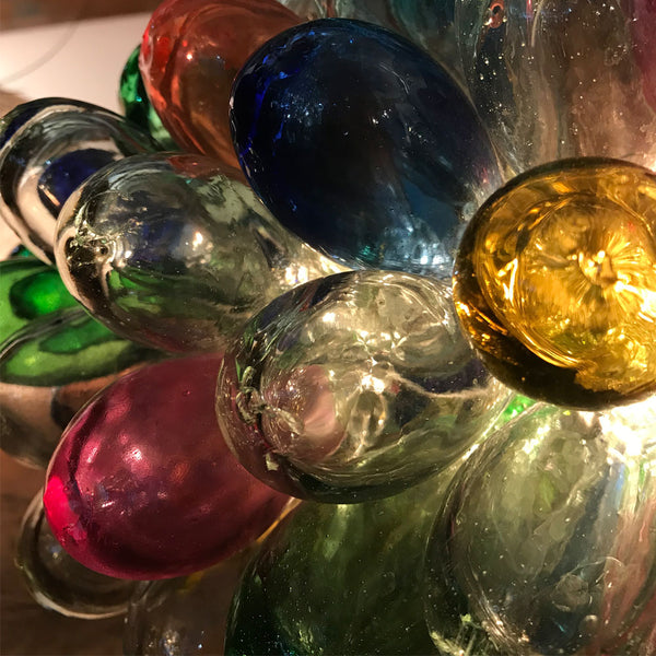 Small Tutti Frutti Recycled Glass Teardrop Lamp