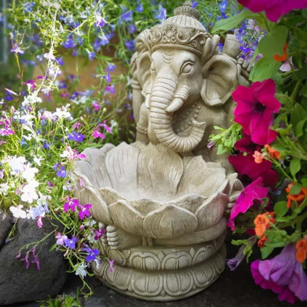 Ganesh Stone Bird Feeder