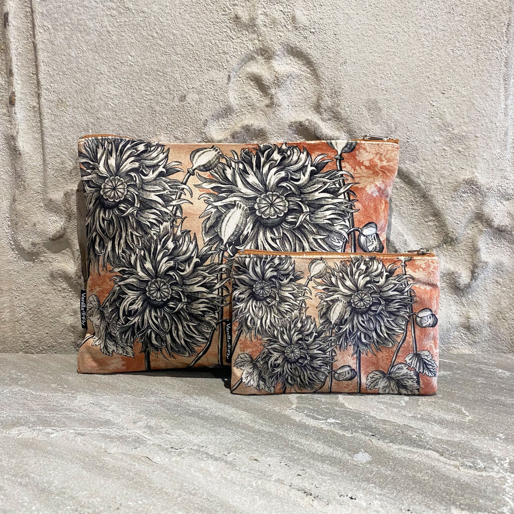 Pretty Velvet Pouch Set