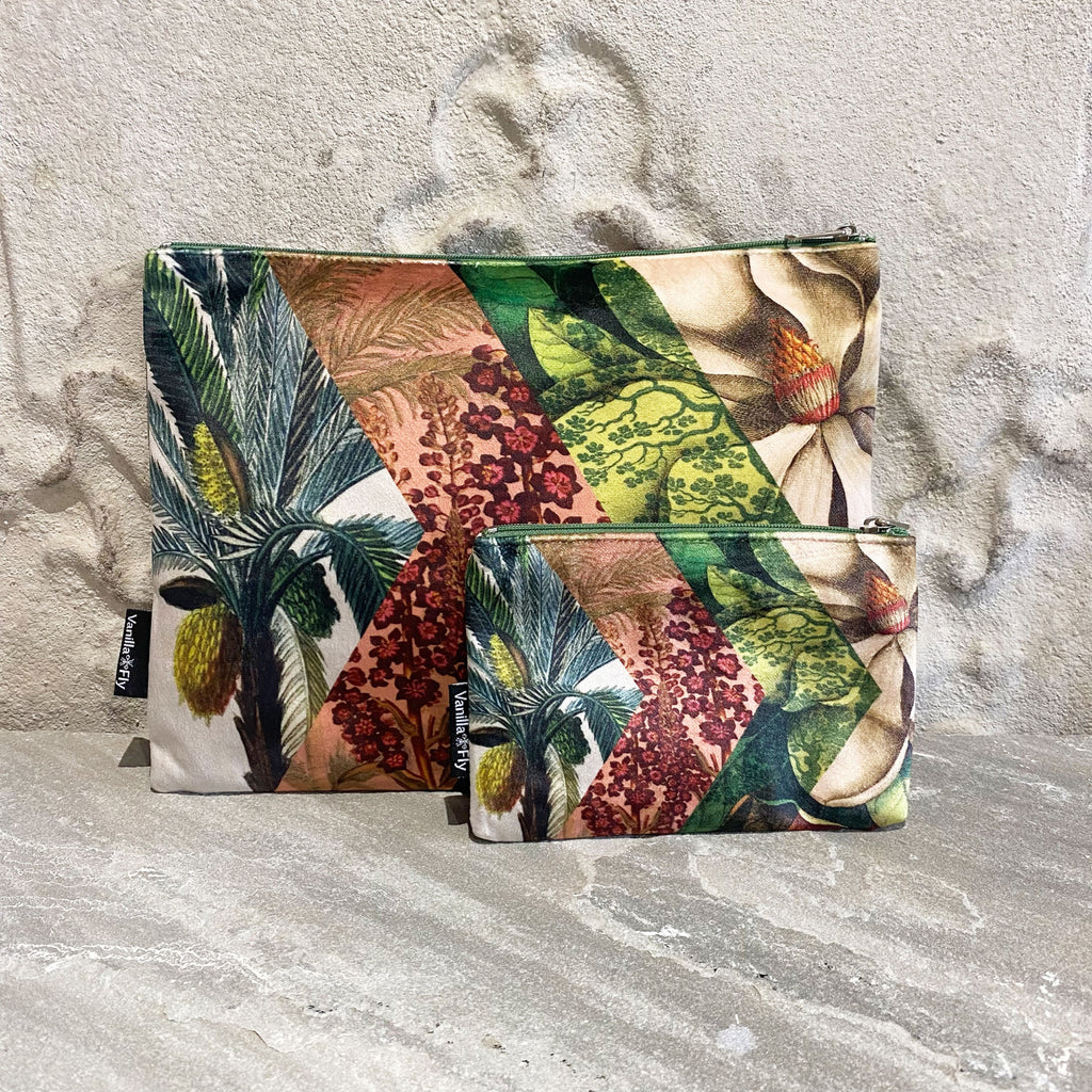 Pretty Velvet Pouch Set