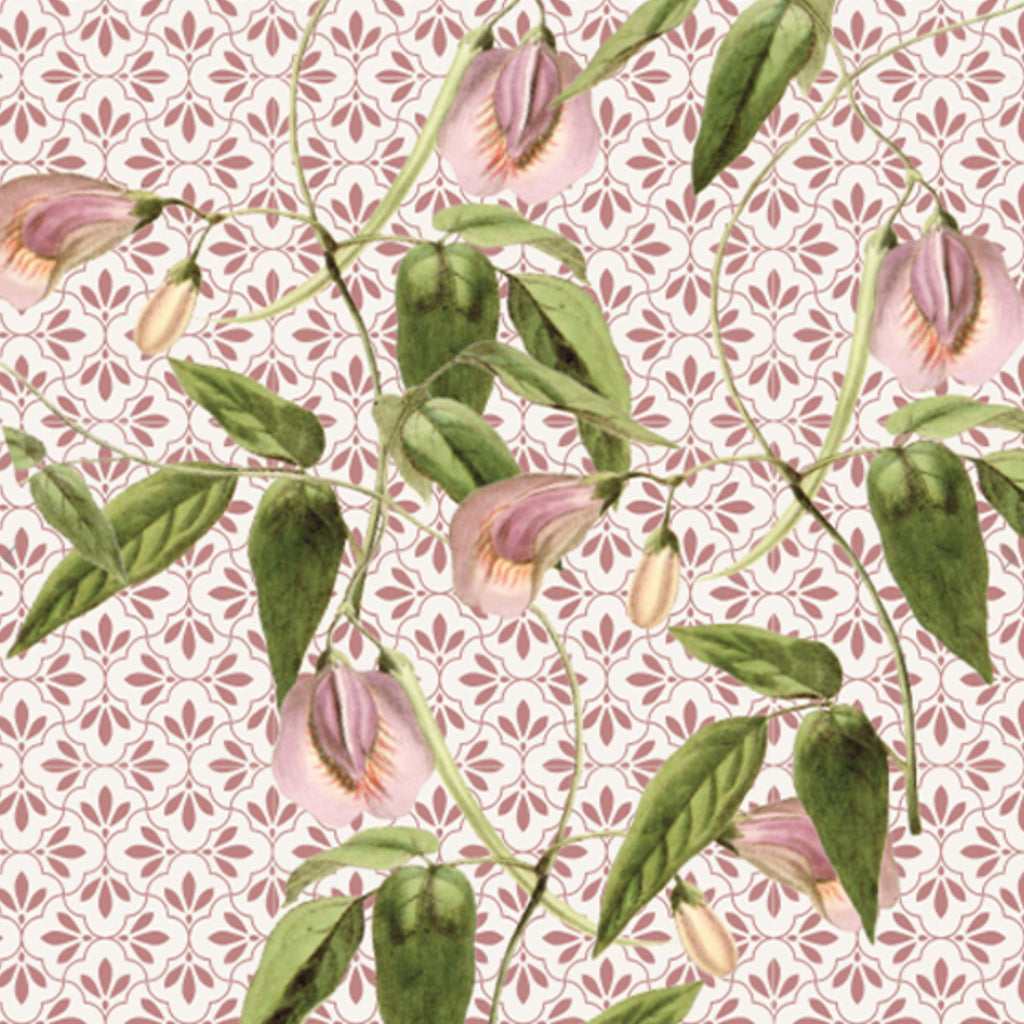 Pink floral Gift Wrap